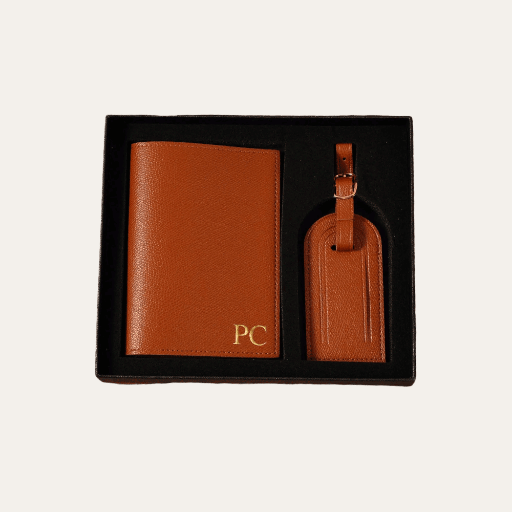 leather passport holders luggage tags supply
