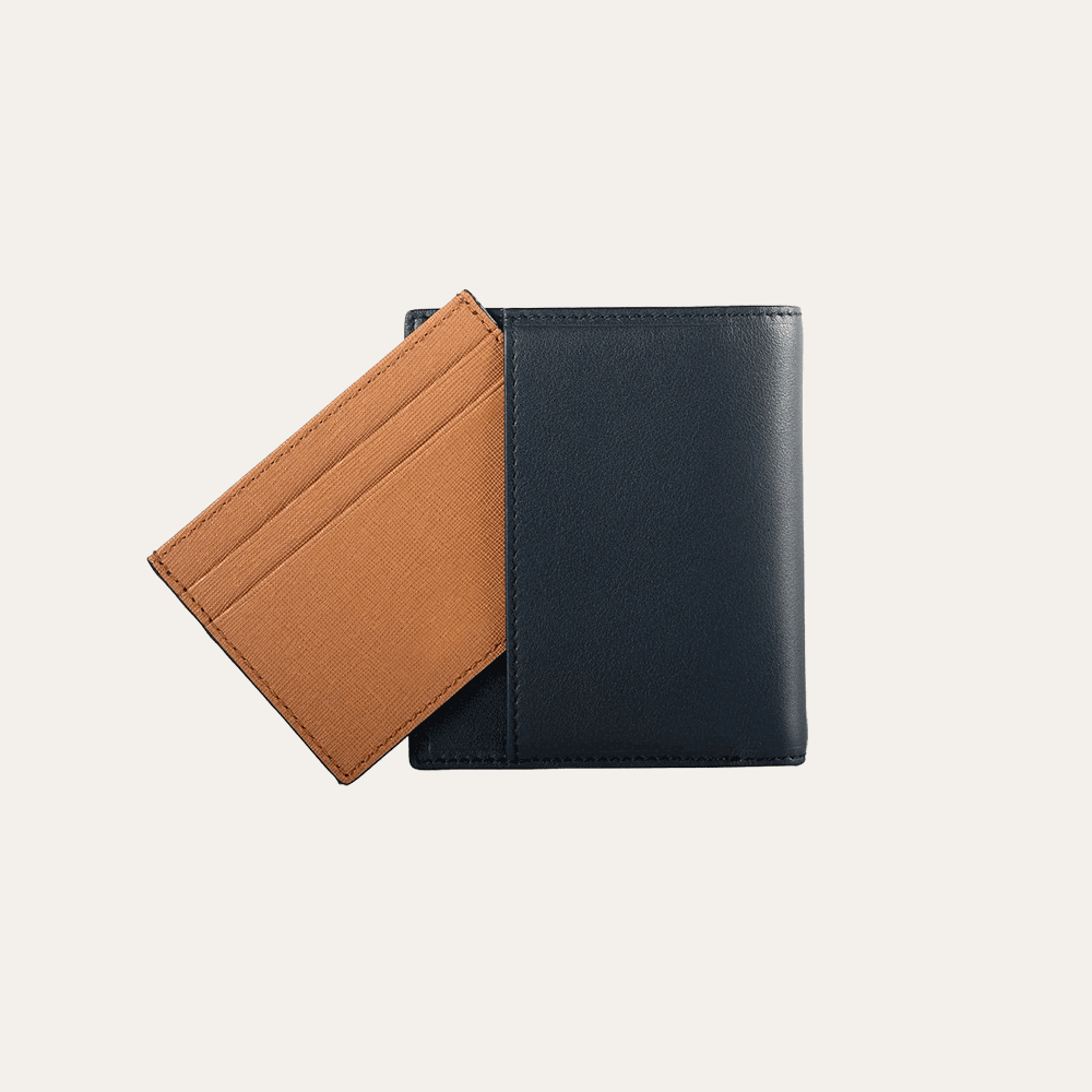 oem and private label leather wallets for men women