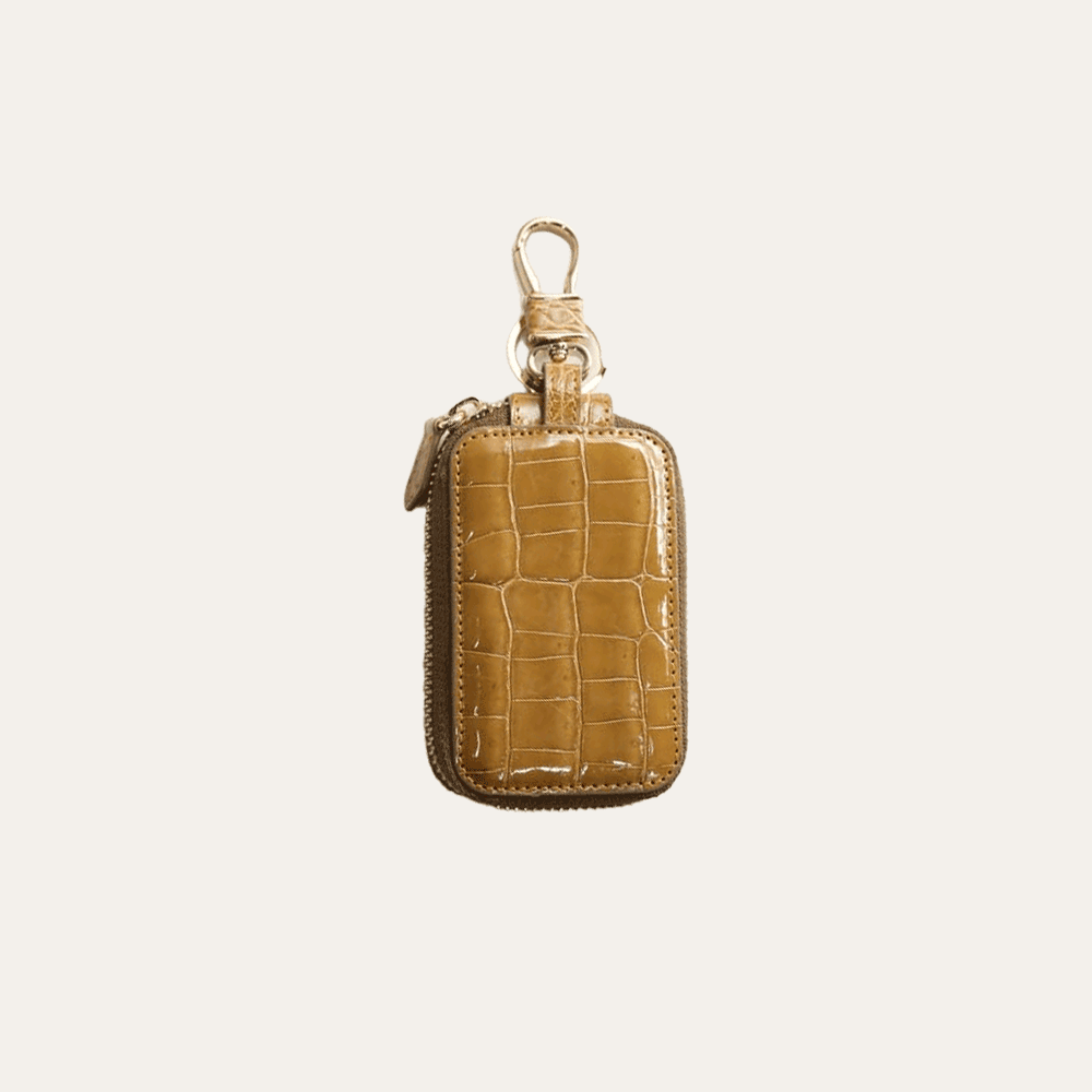 leather car keychains